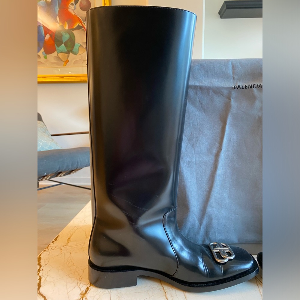 Almost Brand New Balenciaga Leather Boots